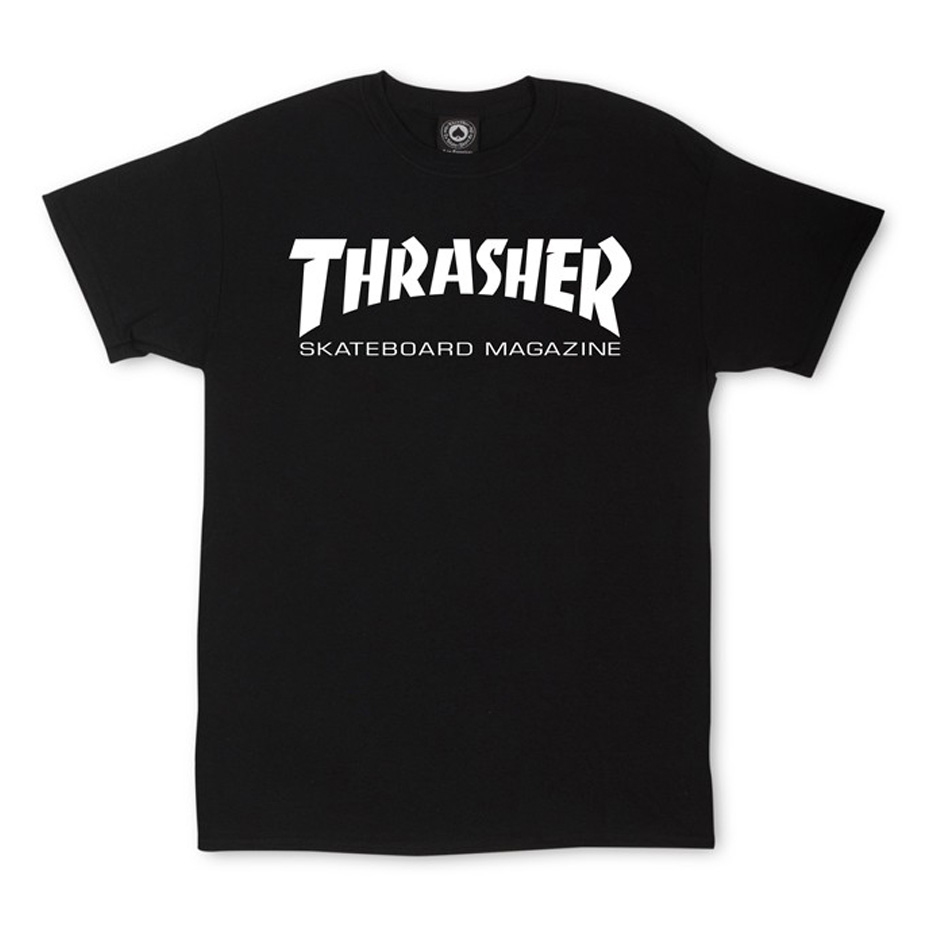 Thrasher Skate Mag T-Shirt — Black | Boardworld Store